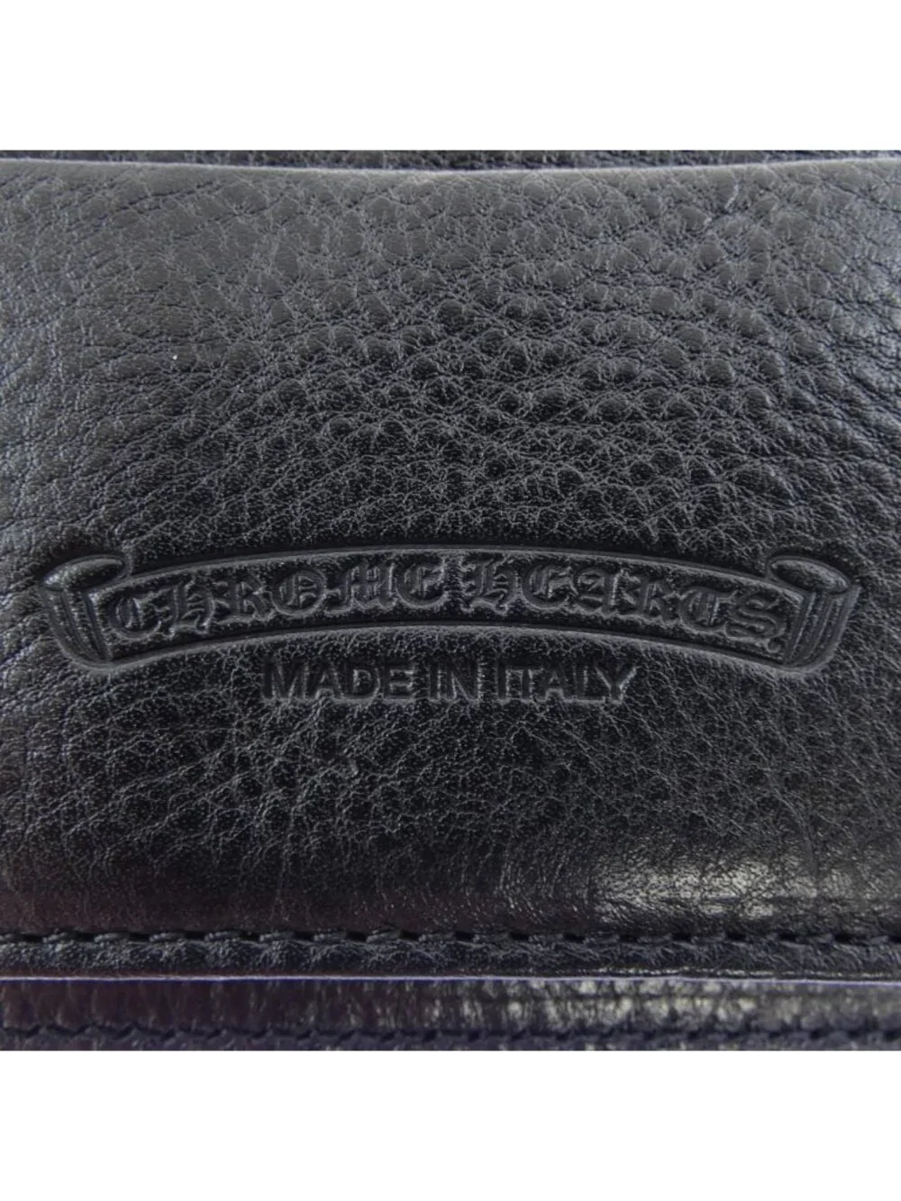 Chrome Hearts Wave Cross Btn Button 304 Wallet